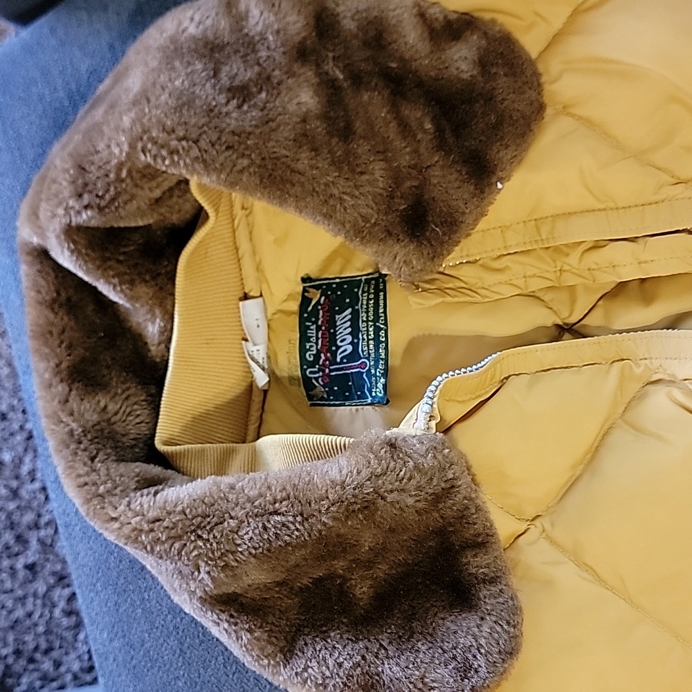 Vintage Down Puffer Coat - Picture 2 of 7